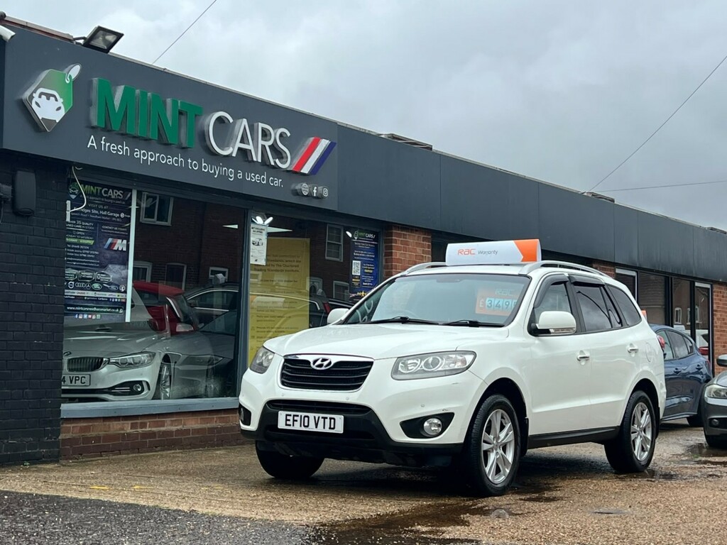 Hyundai Santa Fe 2.2 Crdi Premium White #2