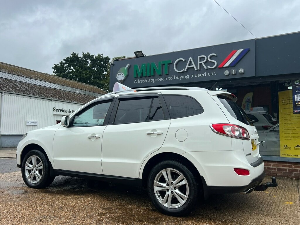 Hyundai Santa Fe 2.2 Crdi Premium White #6