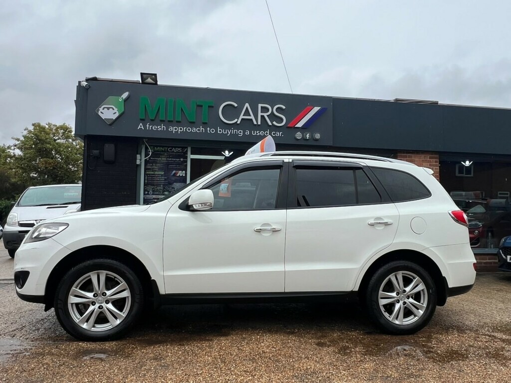 Hyundai Santa Fe 2.2 Crdi Premium White #5