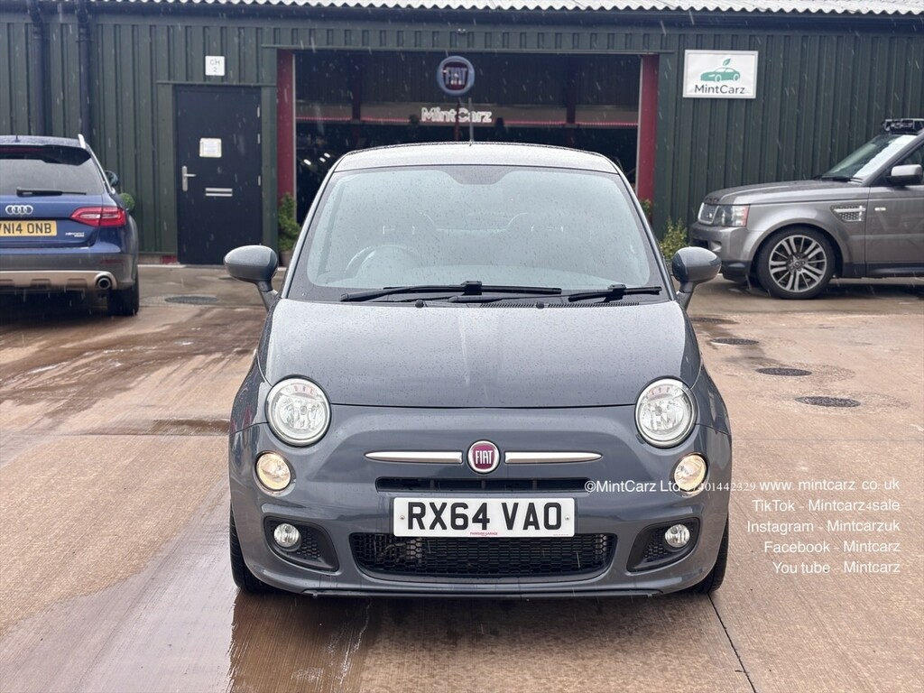 Fiat 500 Hatchback 0.9 500 0.9 Twinair 85Hp S 2014 Grey #4