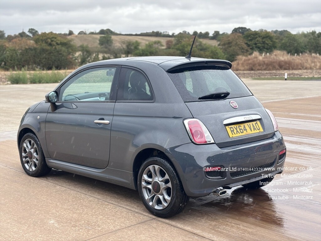 Fiat 500 Hatchback 0.9 500 0.9 Twinair 85Hp S 2014 Grey #6