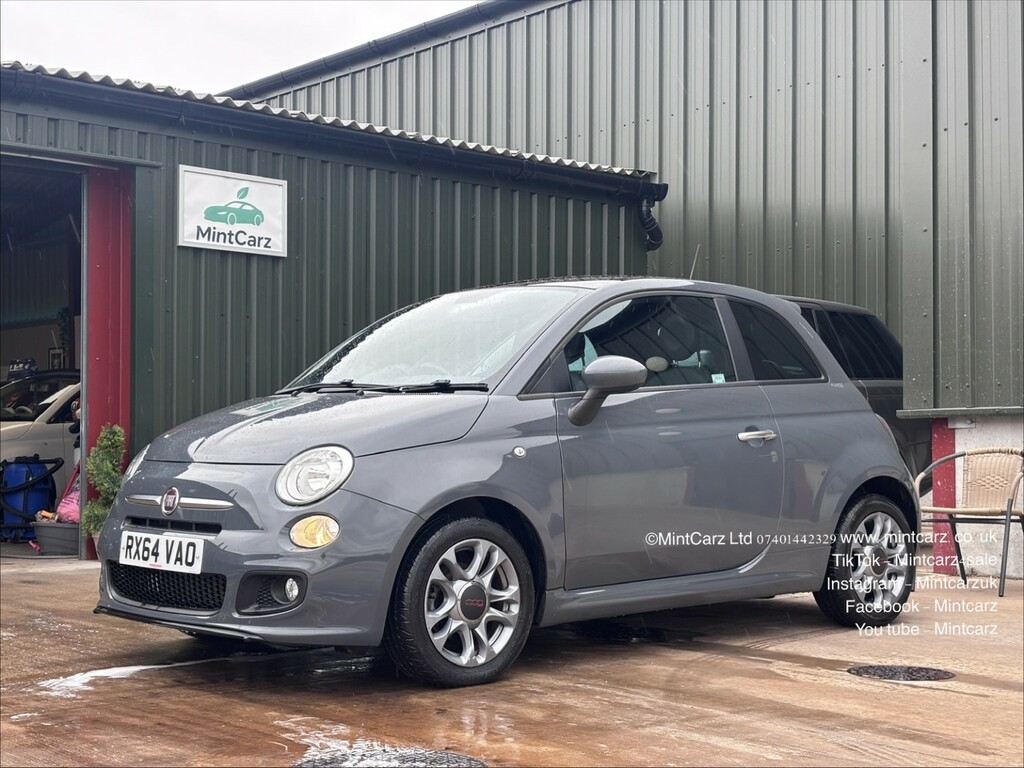 Fiat 500 Hatchback 0.9 500 0.9 Twinair 85Hp S 2014 Grey