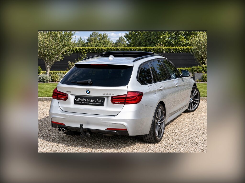 BMW 3 Series 3.0 335D M Sport Shadow Edition Touring Silver #2
