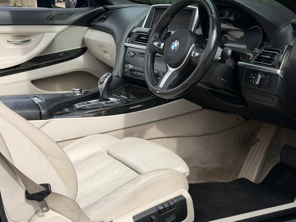BMW 6 Series Convertible Black #19