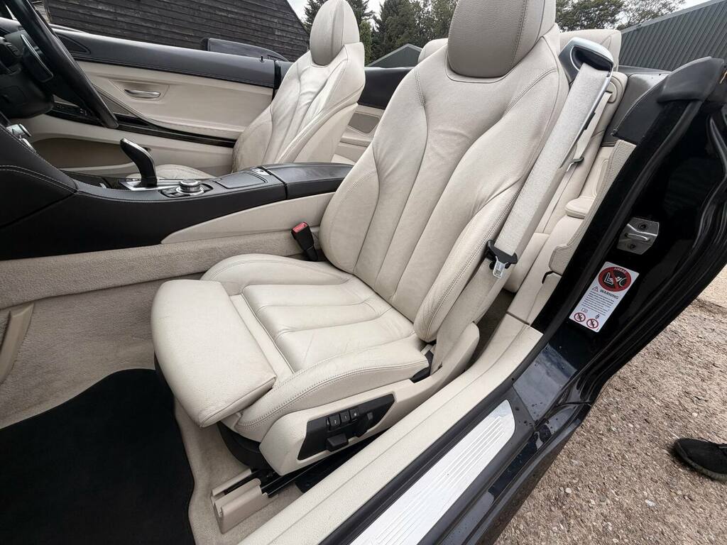 BMW 6 Series Convertible Black #22