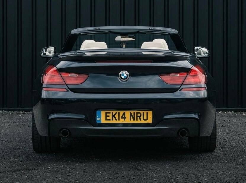 BMW 6 Series Convertible Black #9
