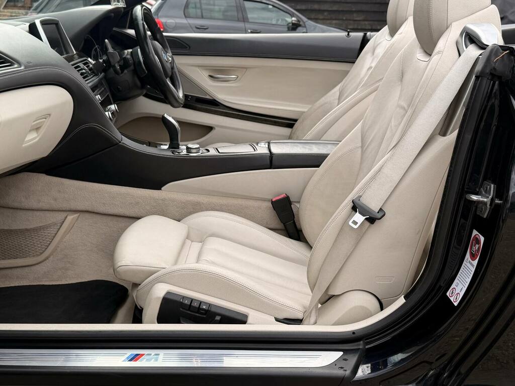 BMW 6 Series Convertible Black #20