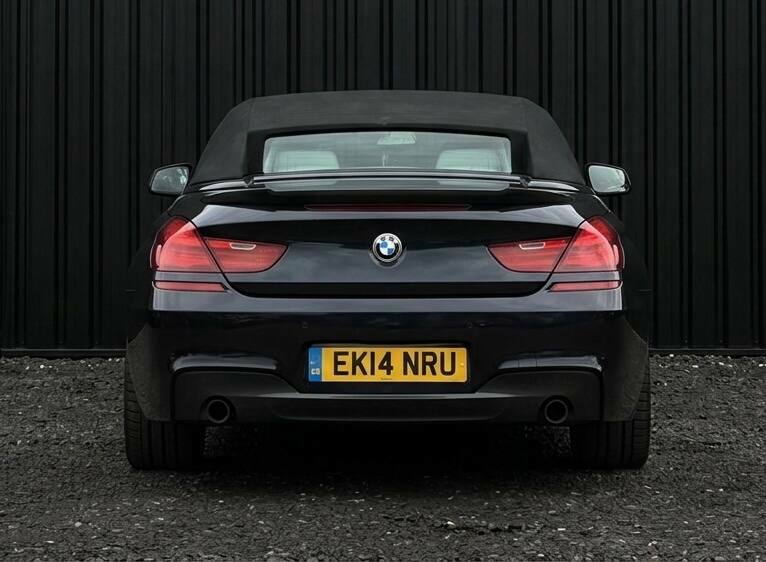 BMW 6 Series Convertible Black #11