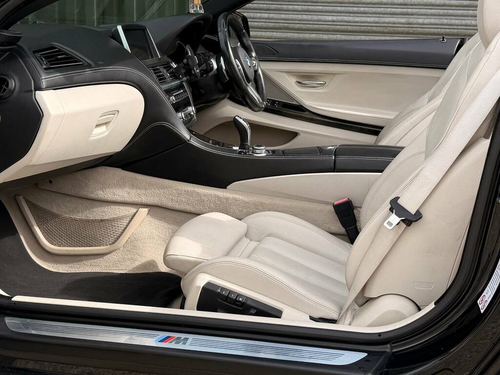 BMW 6 Series Convertible Black #13