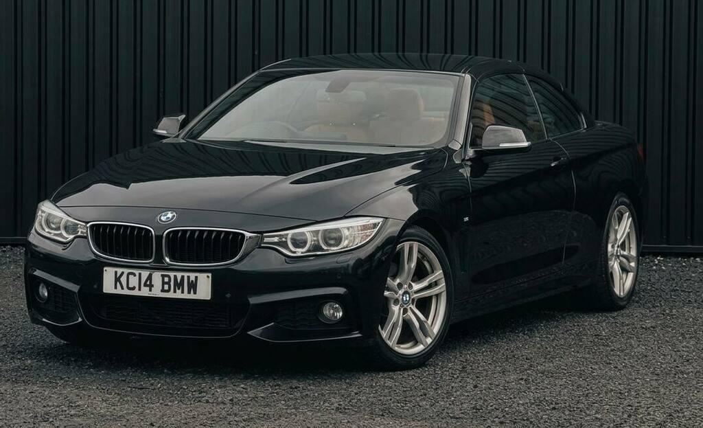 BMW 4 Series 420D M Sport Black #2