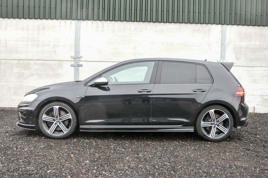 Volkswagen Golf 2.0 Tsi Bluemotion Tech R Black #4