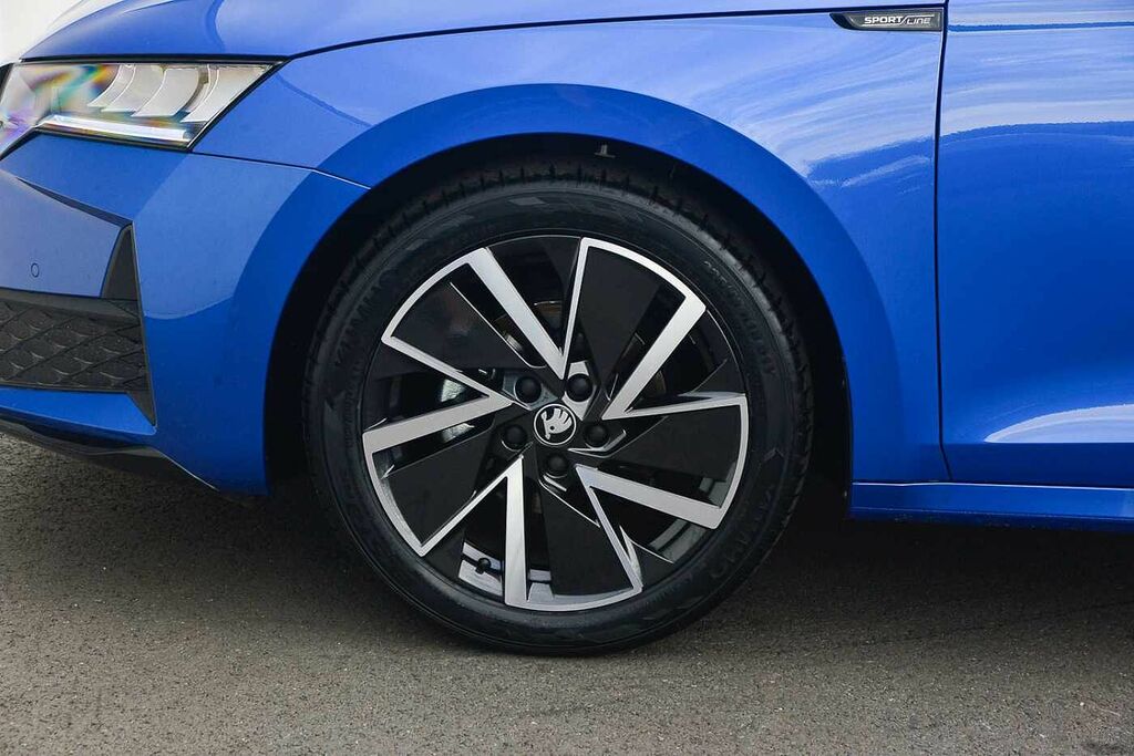 Skoda Octavia 1.5 Tsi 150 E-tec Sportline Dsg Blue #5