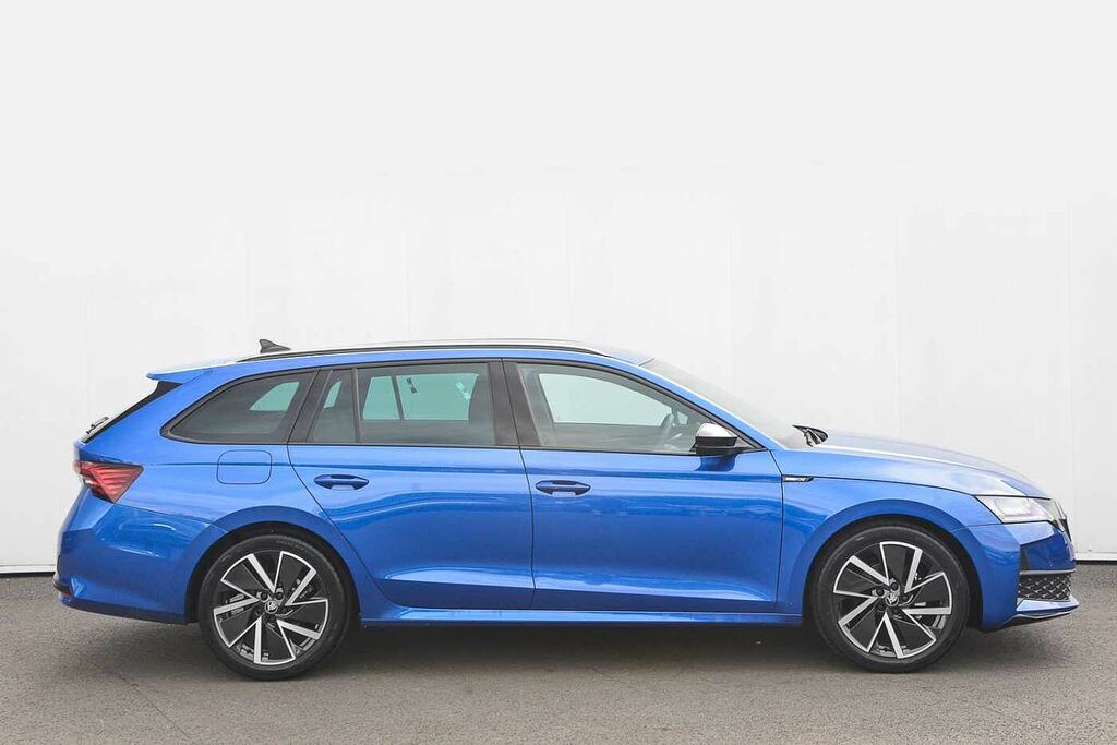 Skoda Octavia 1.5 Tsi 150 E-tec Sportline Dsg Blue #4