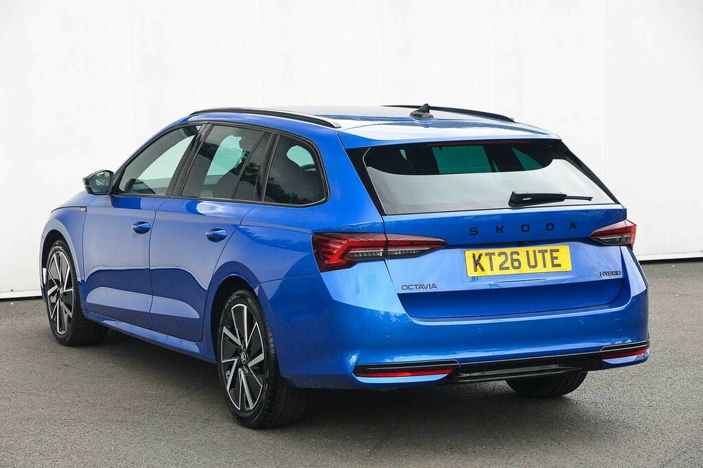 Skoda Octavia 1.5 Tsi 150 E-tec Sportline Dsg Blue #3