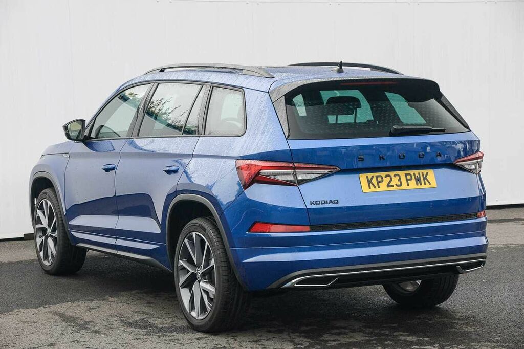 Skoda Kodiaq 1.5 Tsi Sport Line Dsg 7 Seat Blue #3