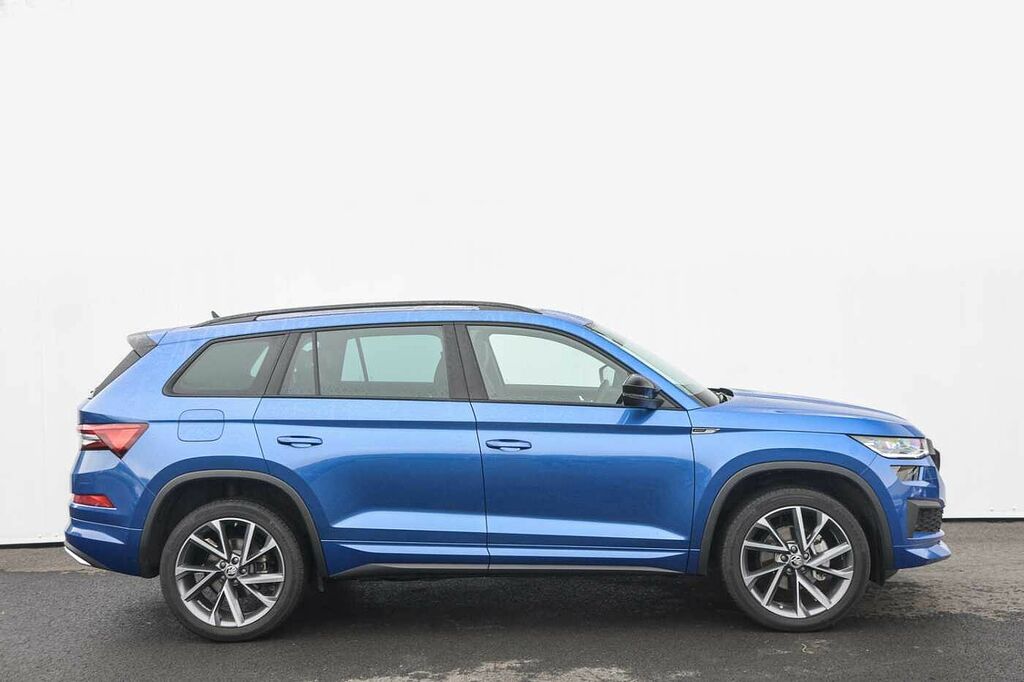 Skoda Kodiaq 1.5 Tsi Sport Line Dsg 7 Seat Blue #4