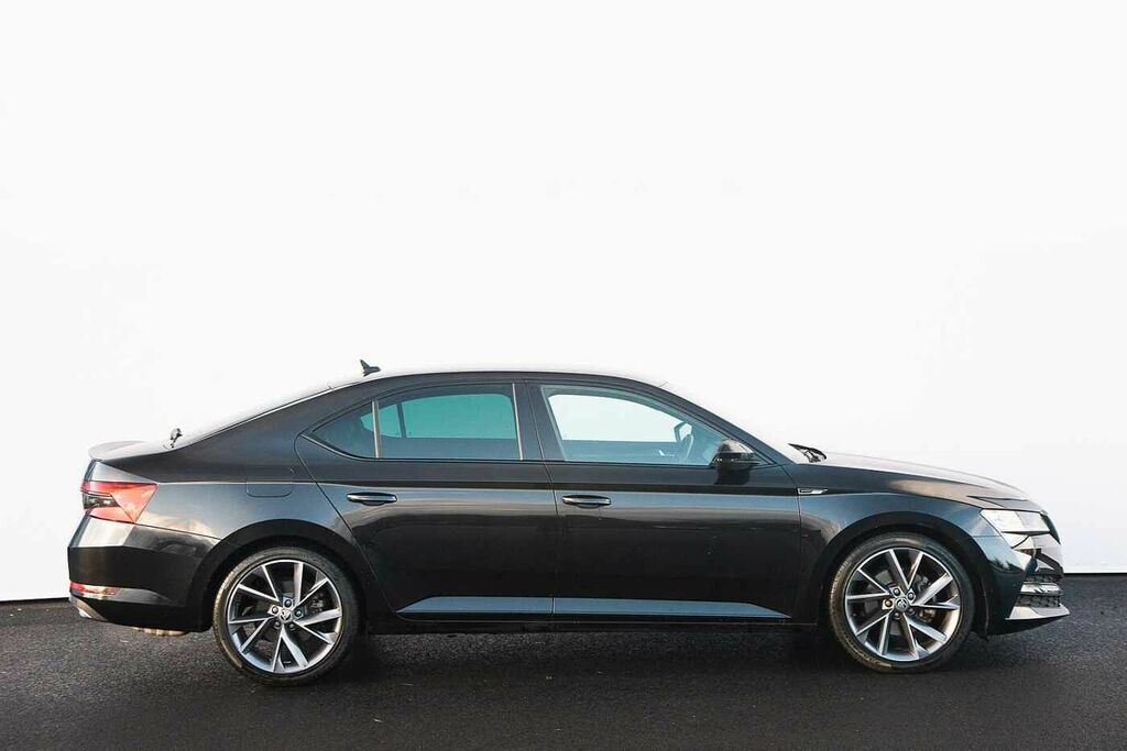 Skoda Superb 2.0 Tsi 190 Sport Line Plus Dsg Black #4