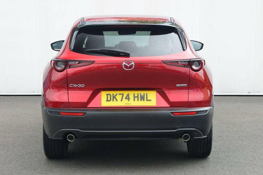 Mazda CX-30 2.0 E-skyactiv G Mhev Exclusive-line Red #4