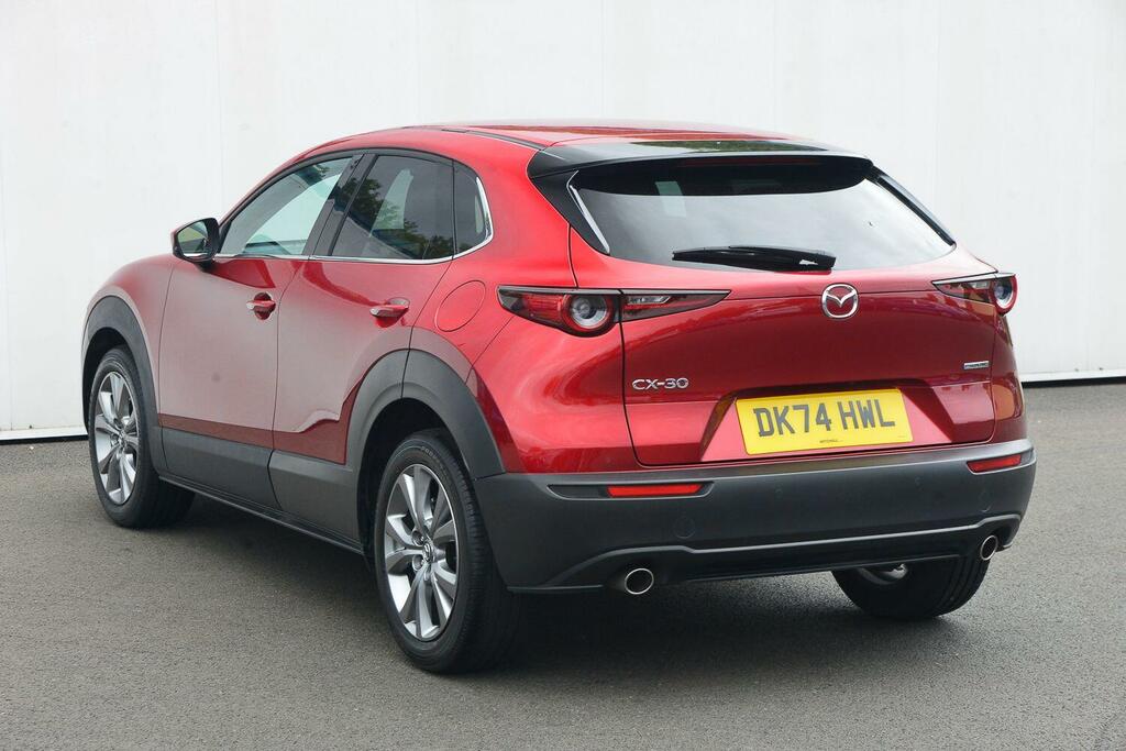 Mazda CX-30 2.0 E-skyactiv G Mhev Exclusive-line Red #3