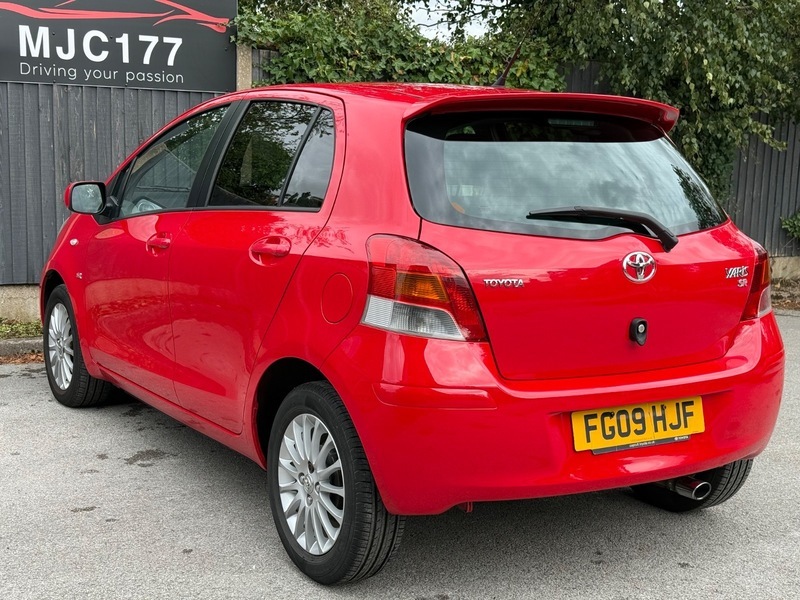 Toyota Yaris 1.33 Dual Vvt-i Sr Red #5