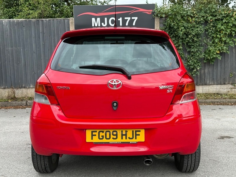 Toyota Yaris 1.33 Dual Vvt-i Sr Red #6