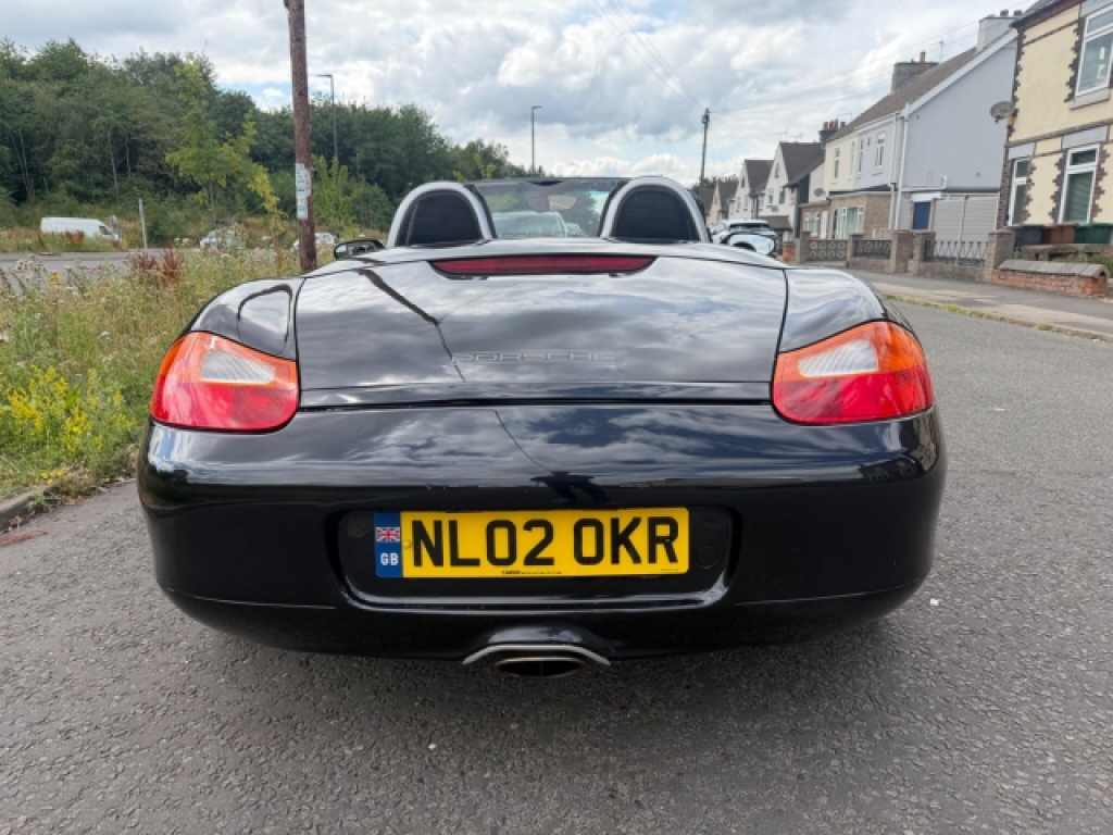 Porsche Boxster 2.7 986 Black #5