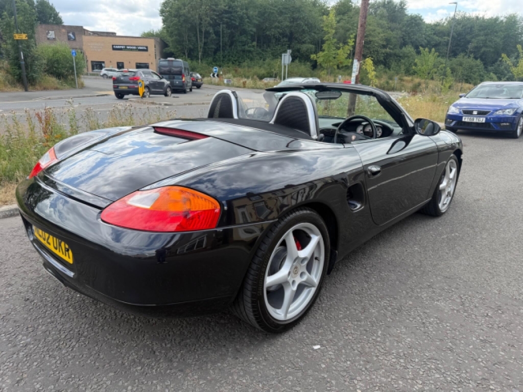 Porsche Boxster 2.7 986 Black #6