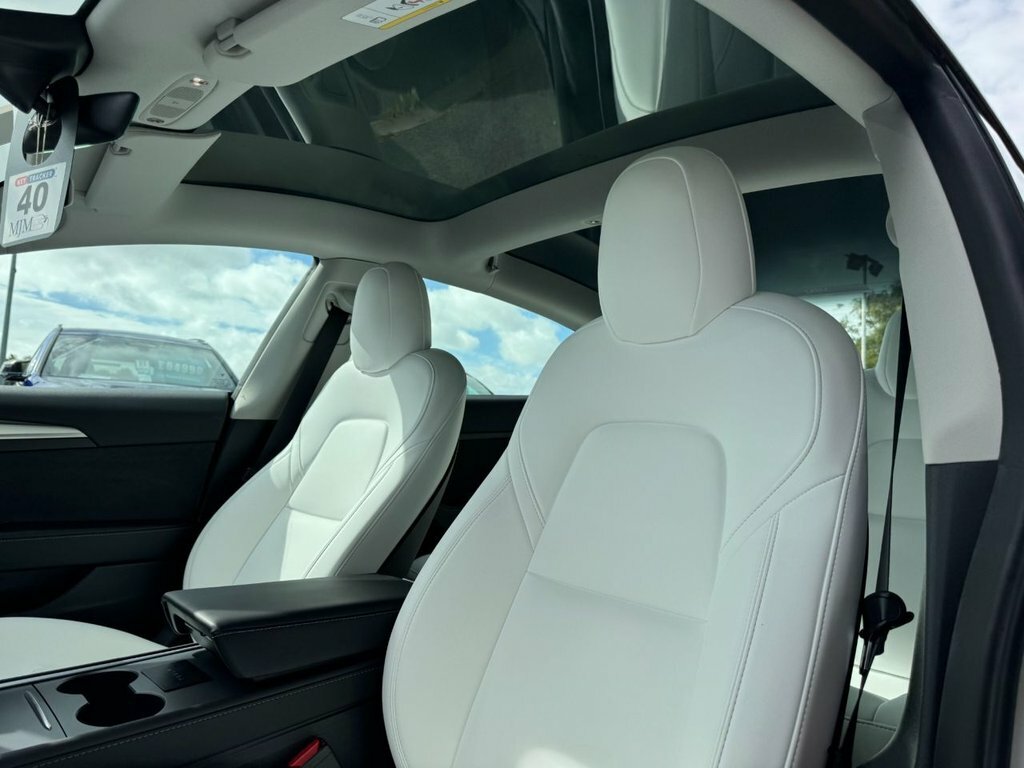 Tesla Model 3 Electric White #3