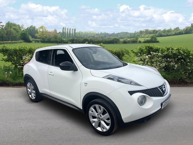 Nissan Juke N-tec White #3