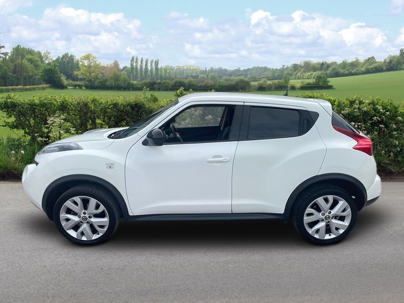 Nissan Juke N-tec White #5