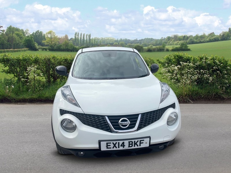 Nissan Juke N-tec White #4