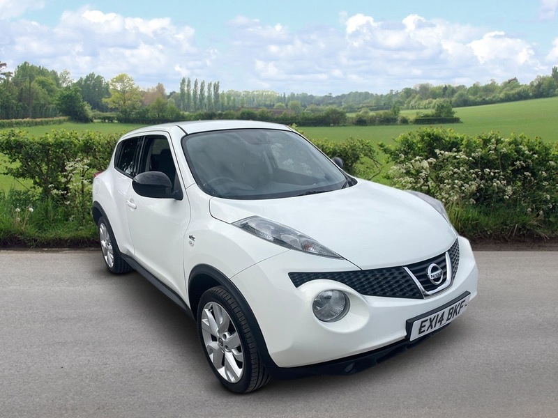 Nissan Juke N-tec White #2