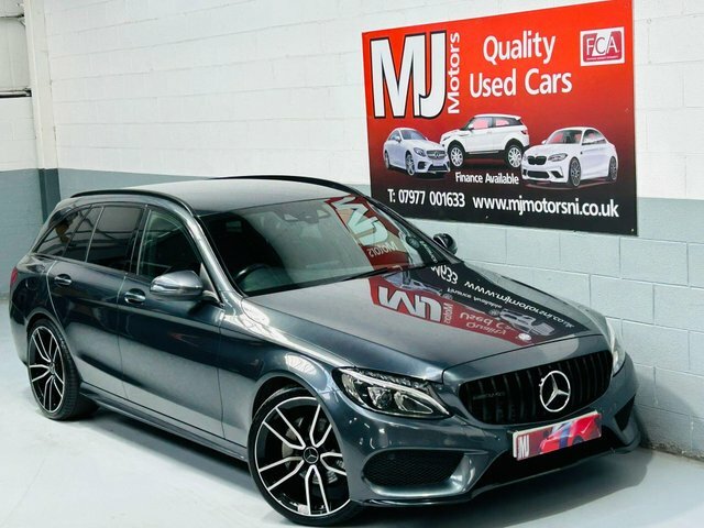 Mercedes-Benz C Class C220d Amg Line 7G-tronic Grey #2