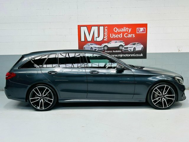 Mercedes-Benz C Class C220d Amg Line 7G-tronic Grey #4