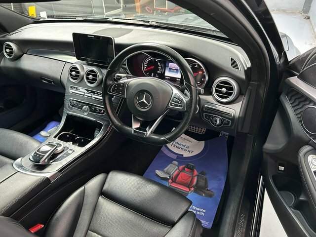 Mercedes-Benz C Class C350 E Black #17