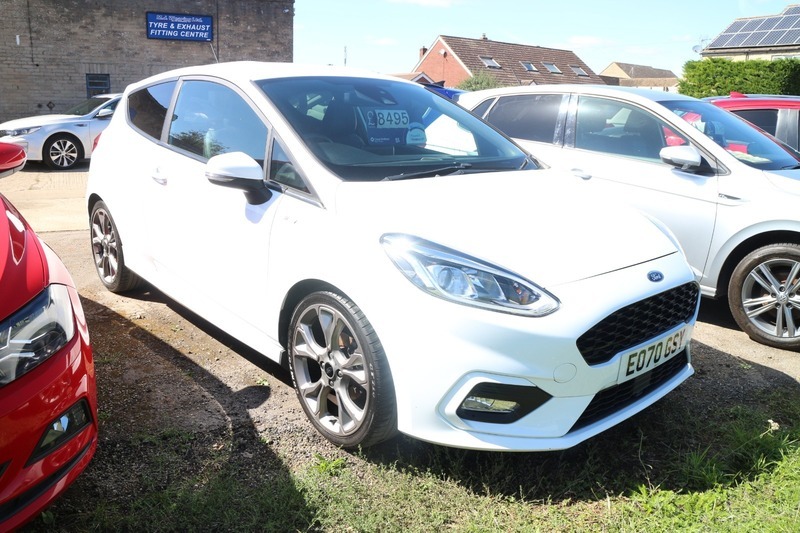 Ford Fiesta St-line X Edition White