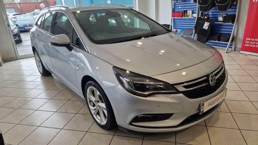 Vauxhall Astra Estate 1.4I Turbo Sri Sports Tourer Euro 6 S Silver