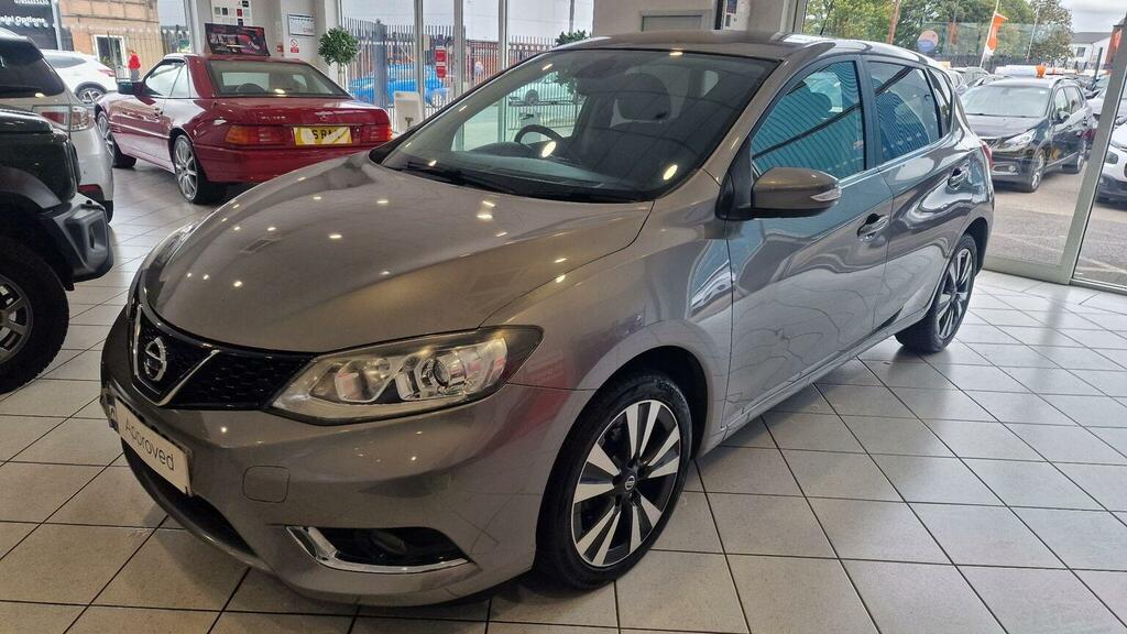 Nissan Pulsar Hatchback 1.2 Dig-t N-tec Euro 5 Ss Euro 5 Grey #3