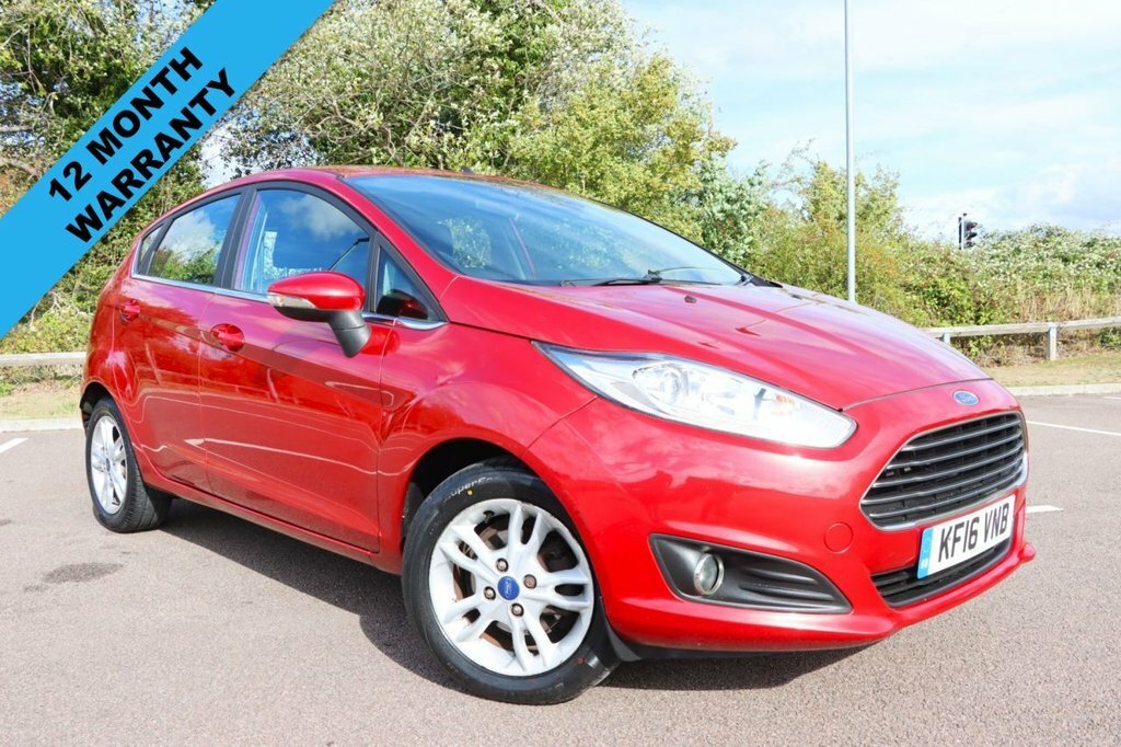 Ford Fiesta 1L Zetec KF16VNB Red