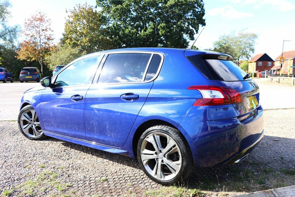 Peugeot 308 1.6L Gt Line Blue #3
