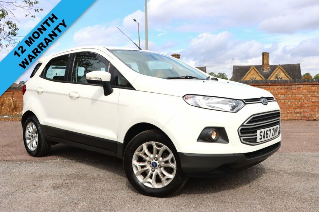 Ford Ecosport 1L Zetec White