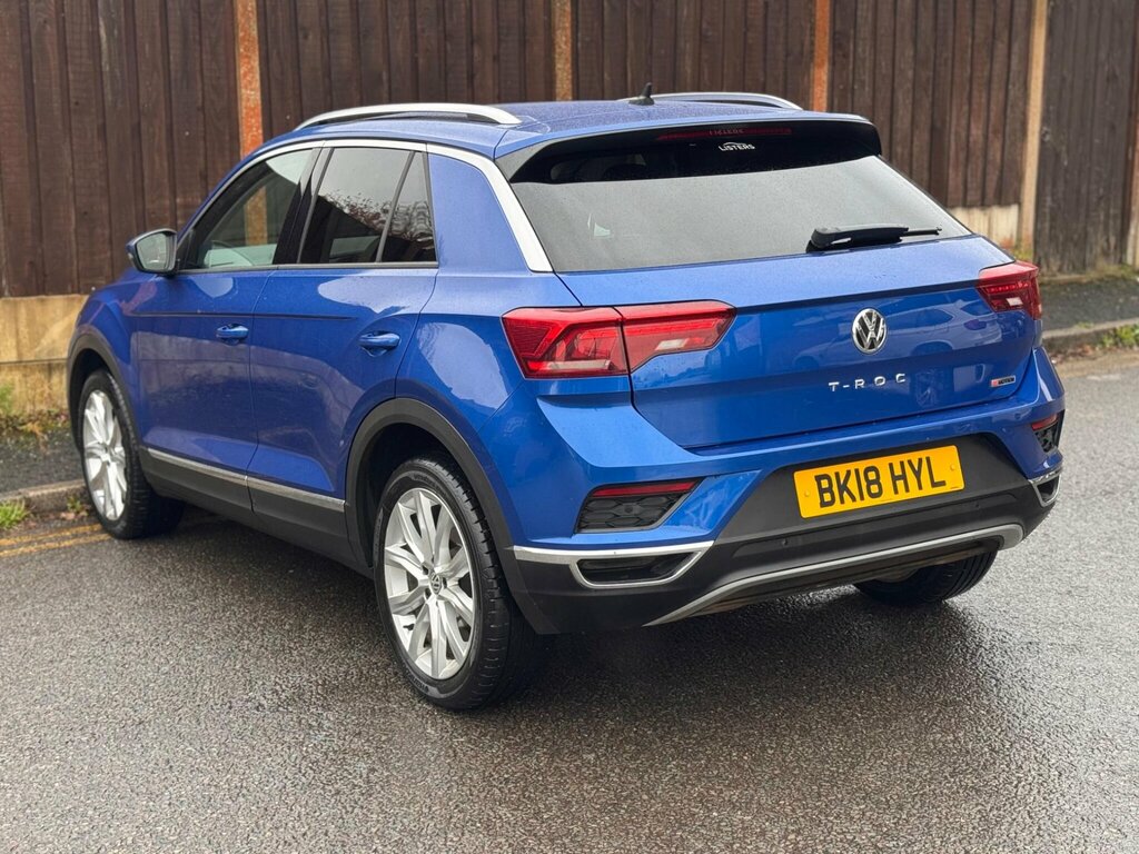 Volkswagen T-Roc 2.0 Tsi Sel Dsg 4Motion Euro 6 Ss Blue #5
