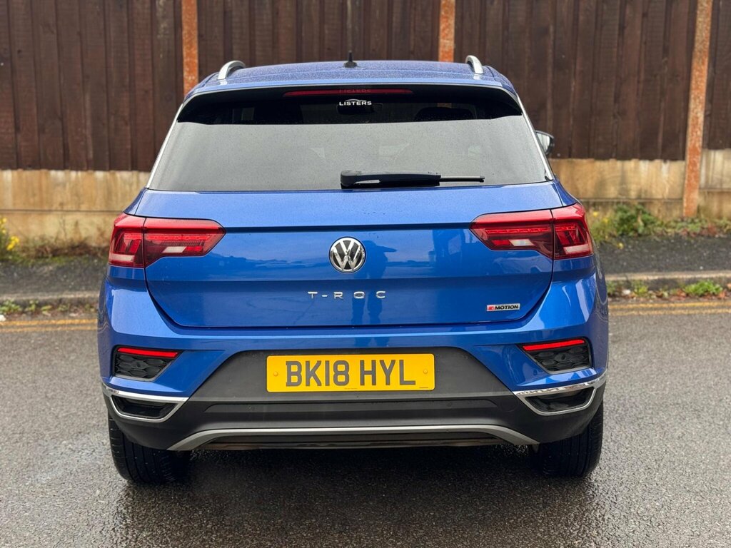 Volkswagen T-Roc 2.0 Tsi Sel Dsg 4Motion Euro 6 Ss Blue #4