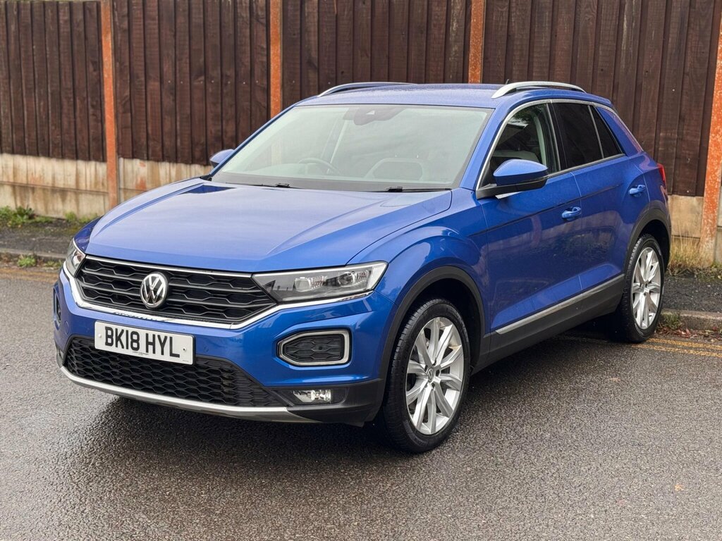 Volkswagen T-Roc 2.0 Tsi Sel Dsg 4Motion Euro 6 Ss Blue #2