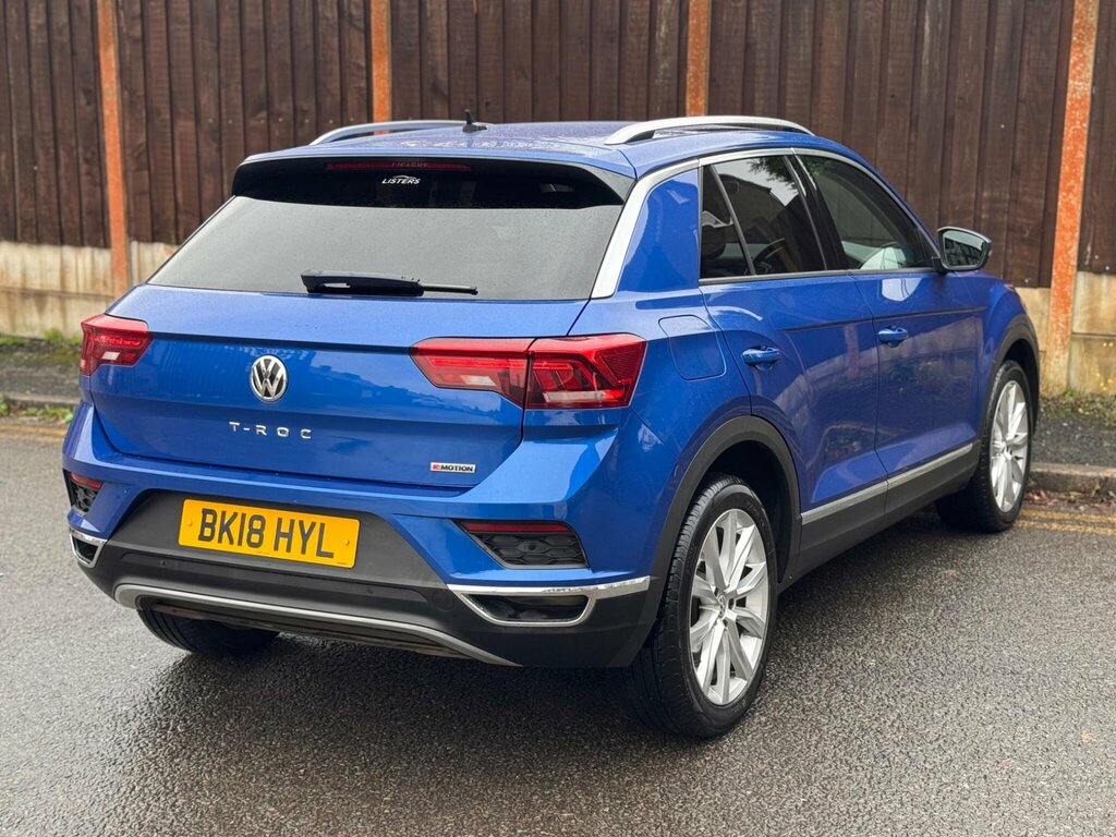Volkswagen T-Roc 2.0 Tsi Sel Dsg 4Motion Euro 6 Ss Blue #6