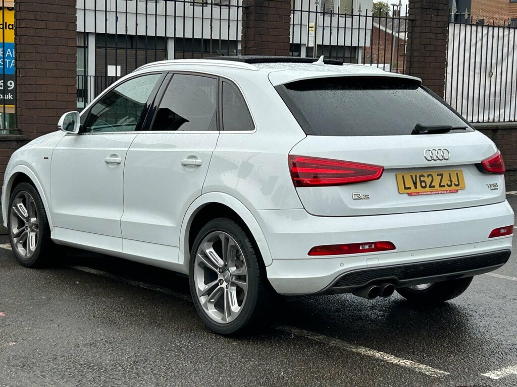 Audi Q3 2.0 Tfsi S Line S Tronic Quattro Euro 5 Ss White #4