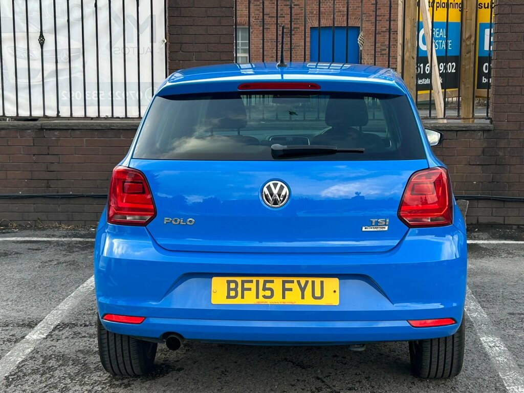 Volkswagen Polo 1.2 Tsi Bluemotion Tech Se Design Euro 6 Ss Blue #5