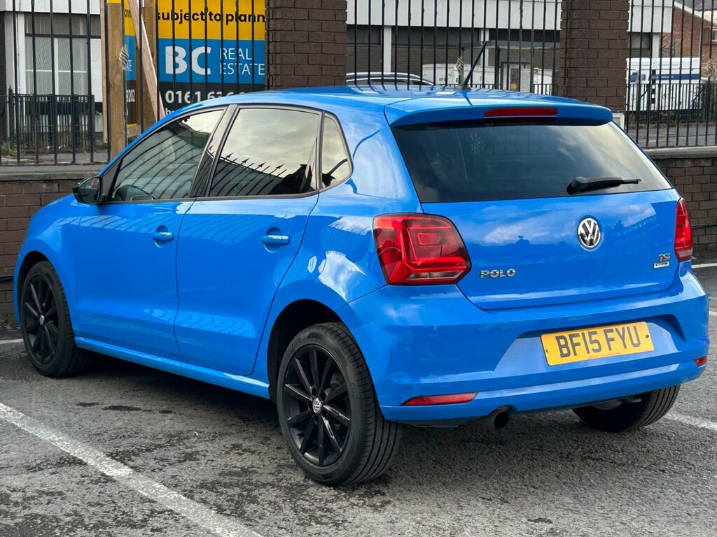 Volkswagen Polo 1.2 Tsi Bluemotion Tech Se Design Euro 6 Ss Blue #6