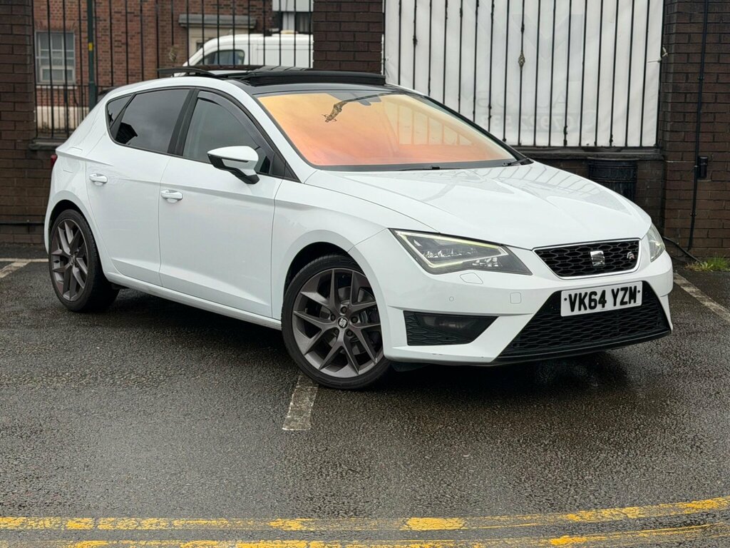 Seat Leon 2.0 Tdi Cr Fr Euro 5 Ss White