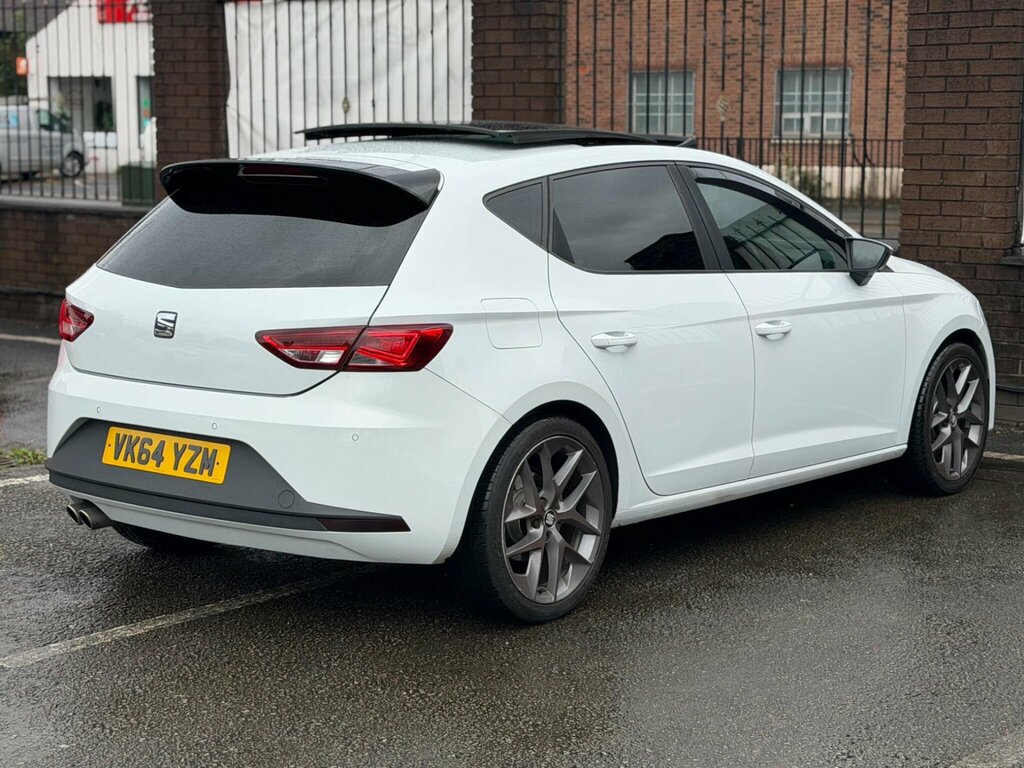 Seat Leon 2.0 Tdi Cr Fr Euro 5 Ss White #6
